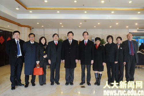 副校长阮曾媛琪率代表团访问开云体育最