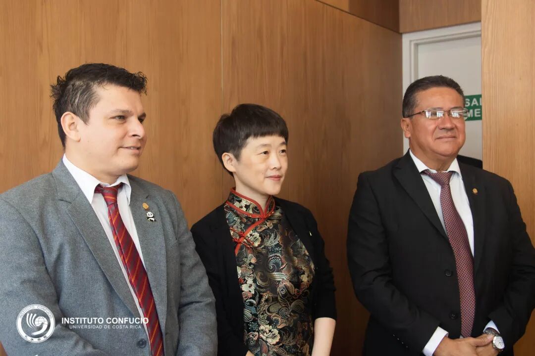 中国驻哥斯达黎加大使王晓瑶亲临现场并